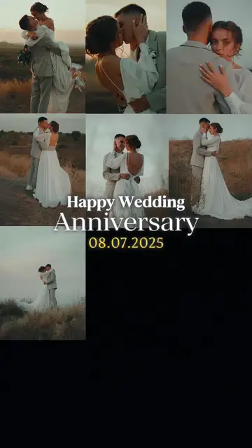 Превью шаблона «Wedding Anniversary»