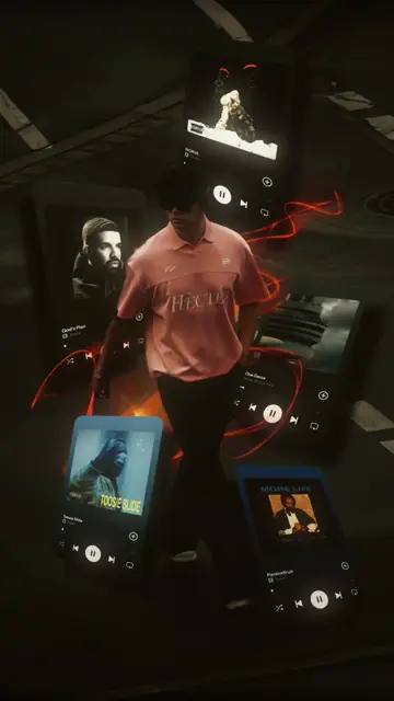 Превью шаблона «Drake Trend Spotify»
