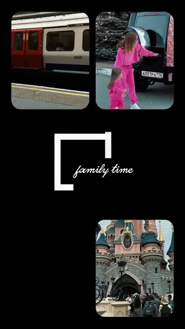 Превью шаблона «family time»