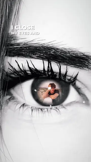 Превью шаблона «I close my eyes»