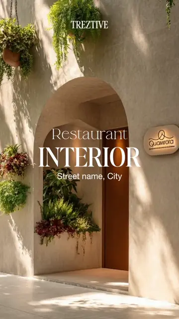 Превью шаблона «Restaurant Interior»