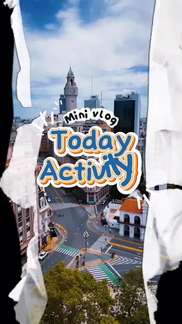 Превью шаблона «Today activity»