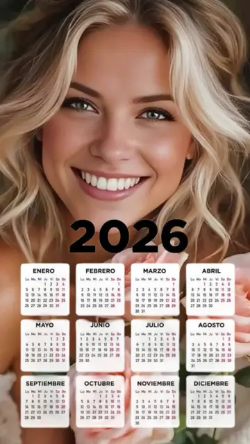 Превью шаблона «calendario 2026»
