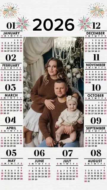 Превью шаблона «Calendar 2026»