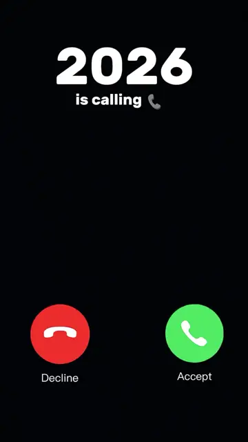 Превью шаблона «2026 is calling»