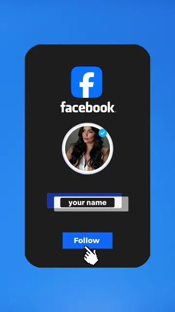 Превью шаблона «FACEBOOK PROFILE»