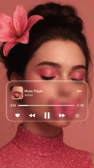 Превью шаблона «Trend music player»