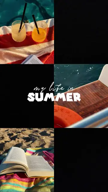 Превью шаблона «My life in summer»